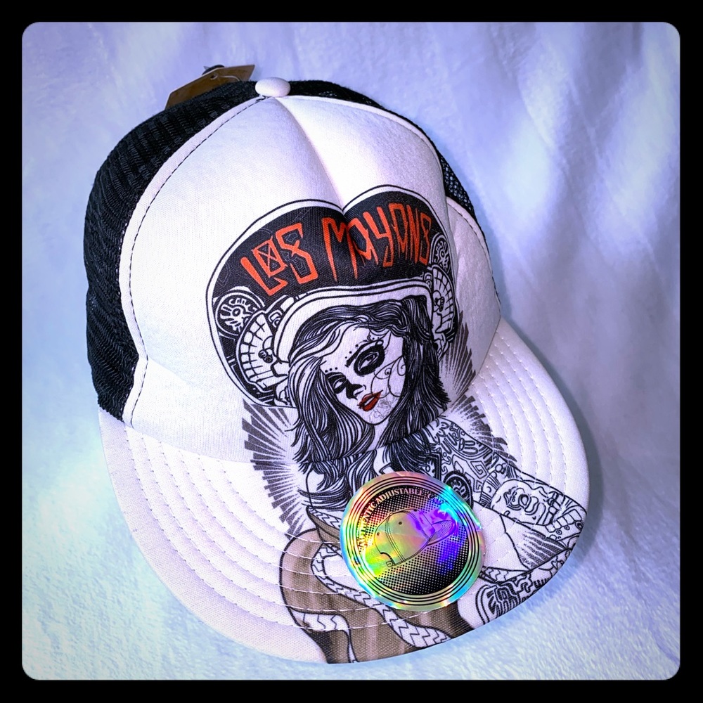 Sons Of Anarchy | Mens White/Black Graphic Trucker